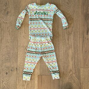 Amelia fleece pajama set